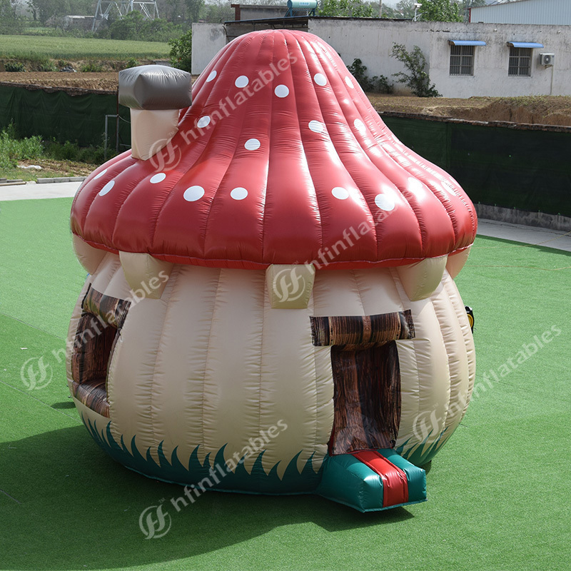 Hot sale Funny Moonwalk Bouncy Castle commercial jumping house Inflatable Mushroom Bounce House For Kids