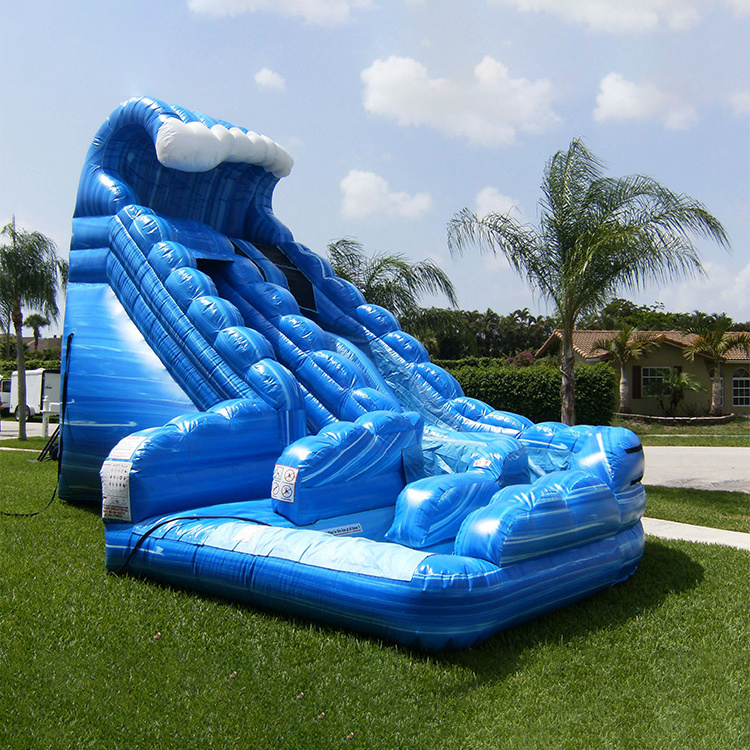 Turkey Multicolor Jeux Gonflable Land 15 Feet Water Giant 75m Inflatable Slides For Sale