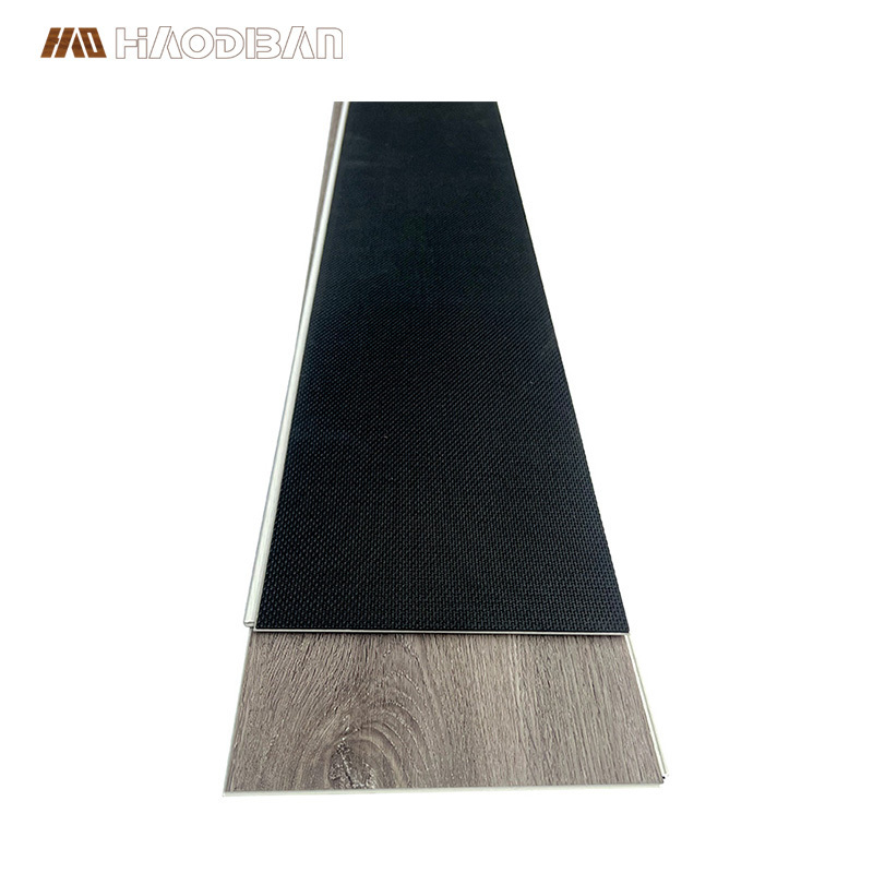 Interior Waterproof Wood Grain Tiles Plastic PVC Flooring 4.0mm SPC LVT Luxury Vinyl Click Flooring