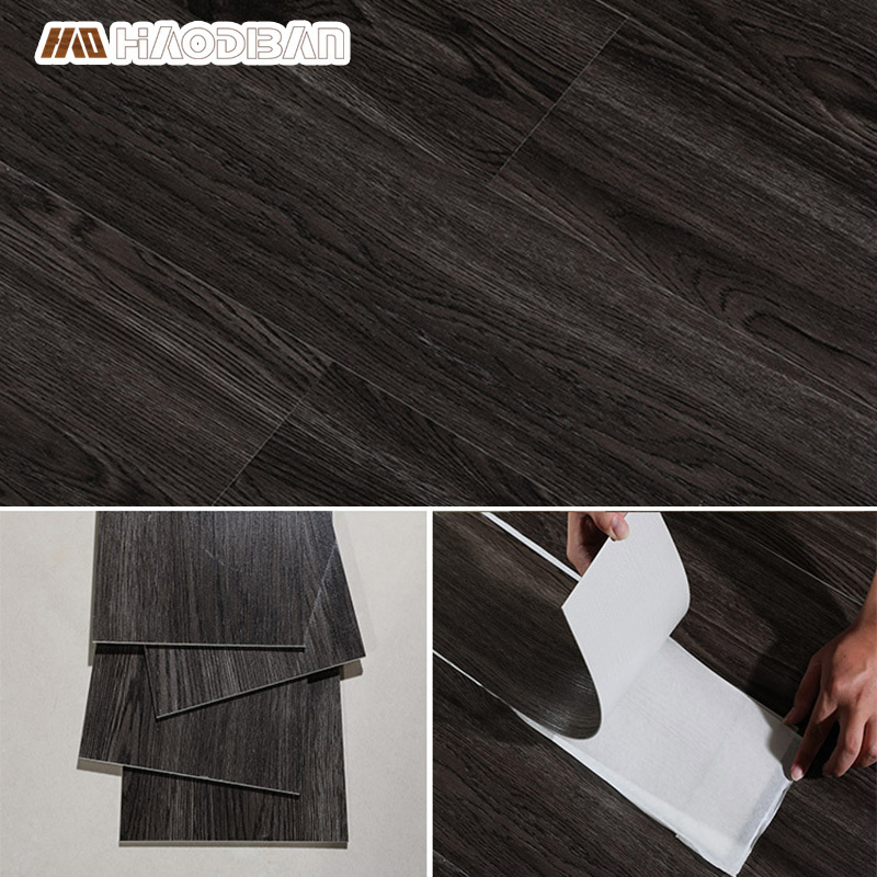 Waterproof Piso Vinilico Adesivo Luxury Vinyl Floor Tiles Stick On Self Adhesive Bathroom 3.0mm LVT Flooring