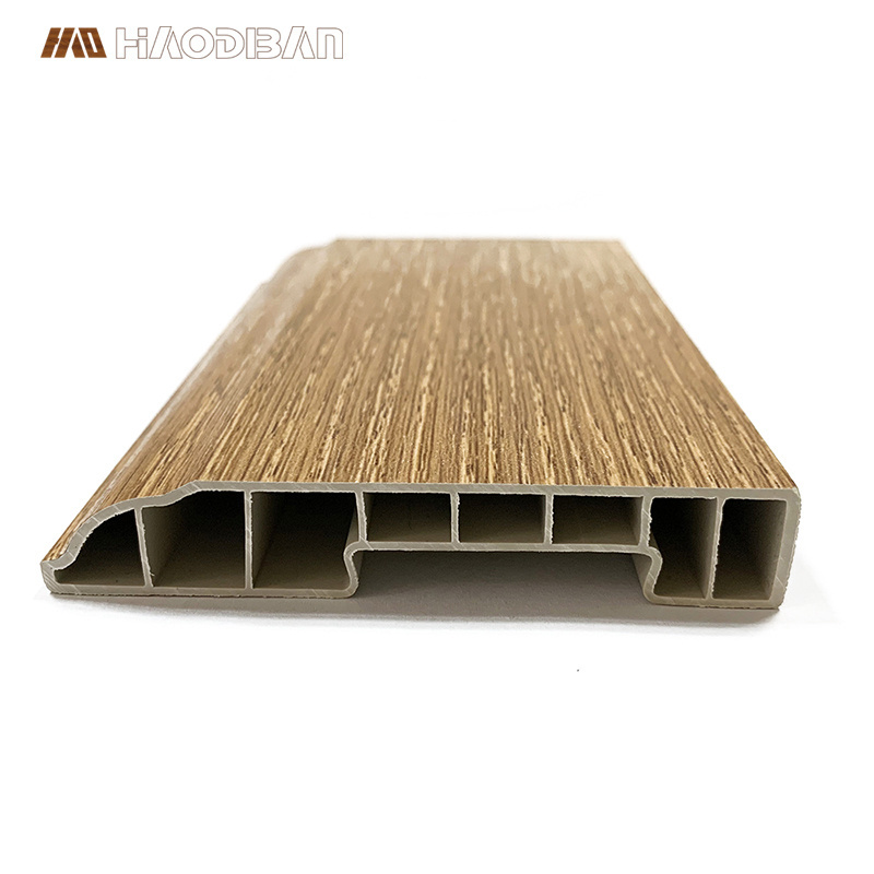 60/70/80/90/100mm Wall Protector Vinyl Floor Skirting Accessories Stone Plastic Composite SPC Skirting