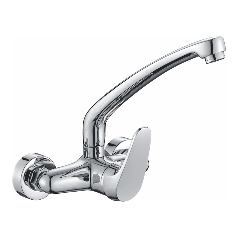 Latest hot sale wall mounted Swivel spout kitchen faucets kitchen sink faucet brass kitchen faucet