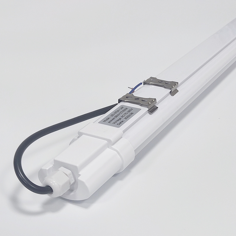 Hot Sale IP65 Waterproof 2FT 4FT Tri-proof Power saving PC Led Linear Batten Purification Light Lamp Fixture