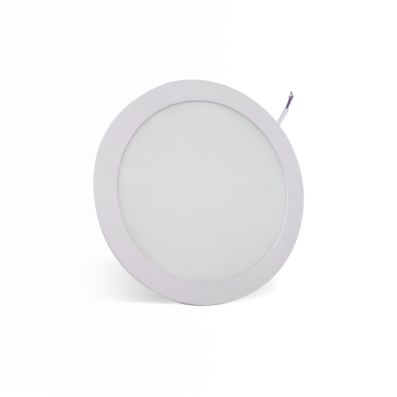 960lm led recessed low profile slim panel light 12W 6inch round square led panel light 3cct 3 in 1