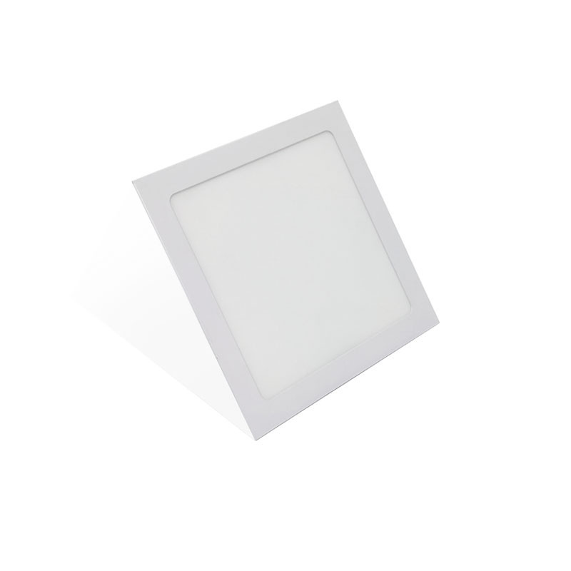 960lm led recessed low profile slim panel light 12W 6inch round square led panel light 3cct 3 in 1