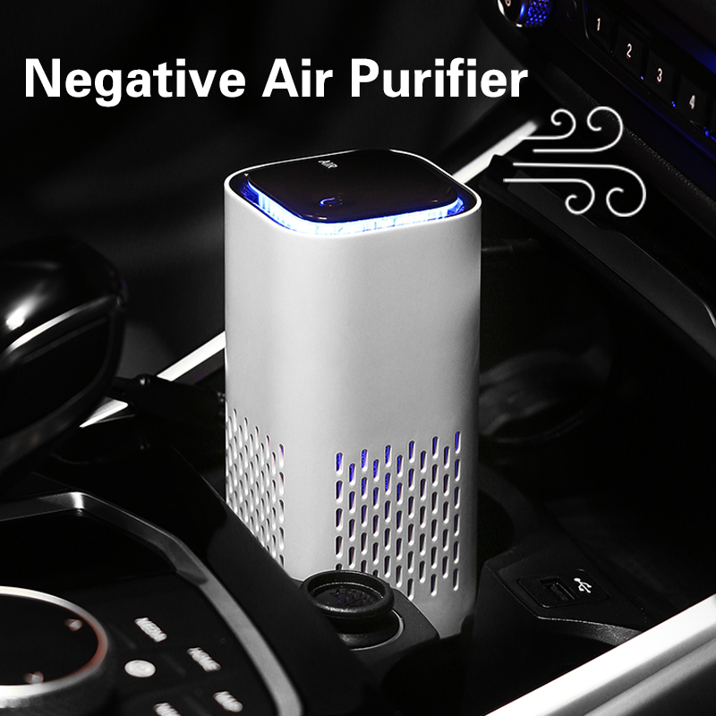 A1 Mini Desktop Car Air Purifier Portable USB Auto Air Fresh Purifier Cubic Oxygen Purifier for Household Use