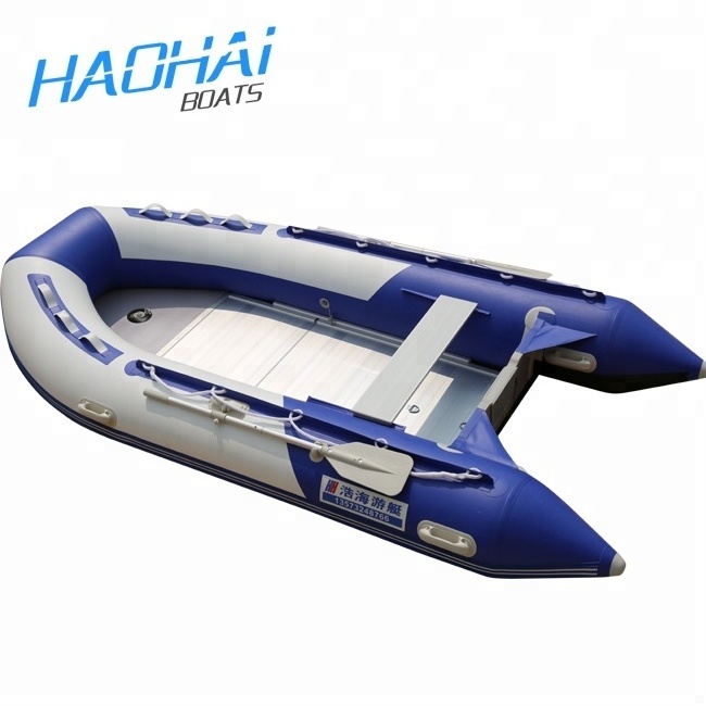 CE 3.6m Aluminum Floor Used Inflatable Folding Fishing Boats for Sale