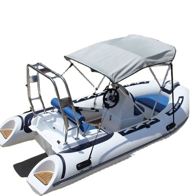 Haohai Pontoon Raft Jet Sailing Rubber  Center Console Aluminio Pvc Racing china Rib Boat