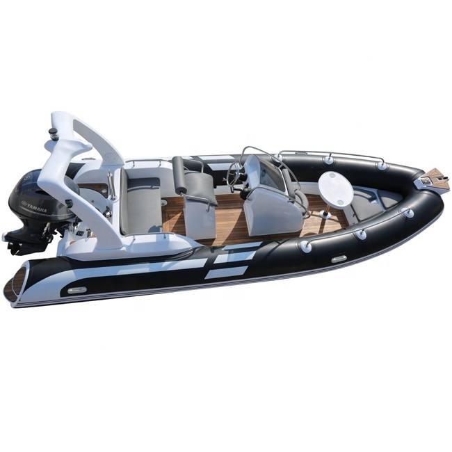 CE 19ft Sport RIB Boat 580 Hypalon Inflatable Cheap RIB Boat Italy