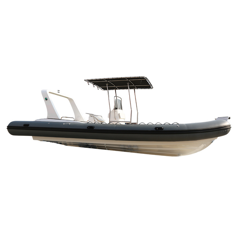 Haohai Cabin Cruiser Rigid Passenger Used new Hovercraft Canoe Barche Rigide Gonflable Ponton Pedal Patrol Inflatable Boat