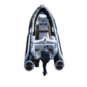 RIB 580 Haohai Sailing Rubber Small Bateau Center Console Aluminio New Pvc Racing Barcavetroresin Plastic Rafting Boat