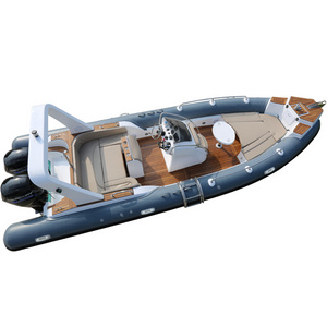 High quality luxury rib boat RIB760 25ft with Outboard motor for sale