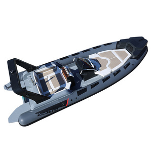 Haohai Jet Sailing Rubber Small Bateau Center Console Aluminio Zodiac Pvc Racing Barcavetroresin Plastic Rib Boat With Motor