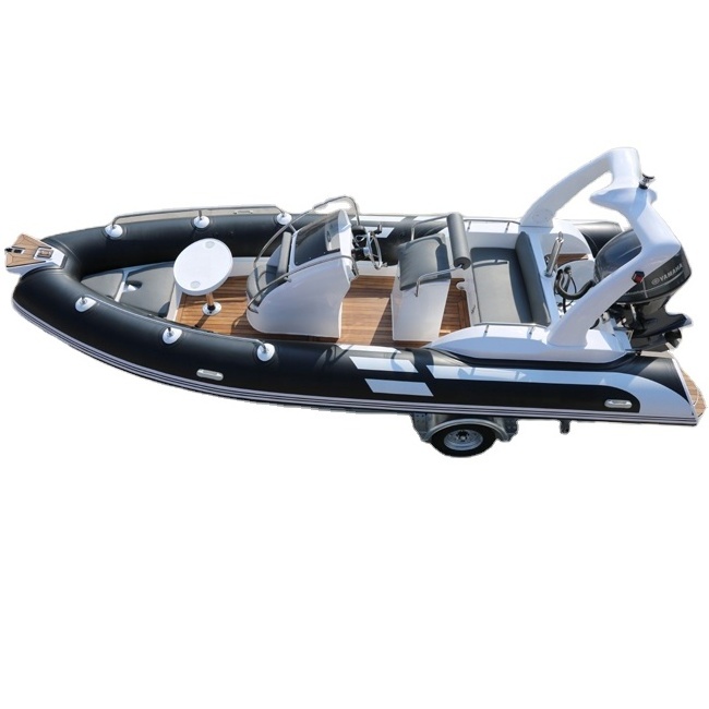 CE 19ft Sport RIB Boat 580 Hypalon Inflatable Cheap RIB Boat Italy