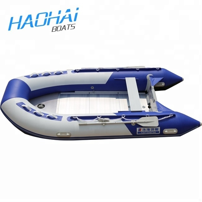 CE 3.6m Aluminum Floor Used Inflatable Folding Fishing Rescue Boats for Sale