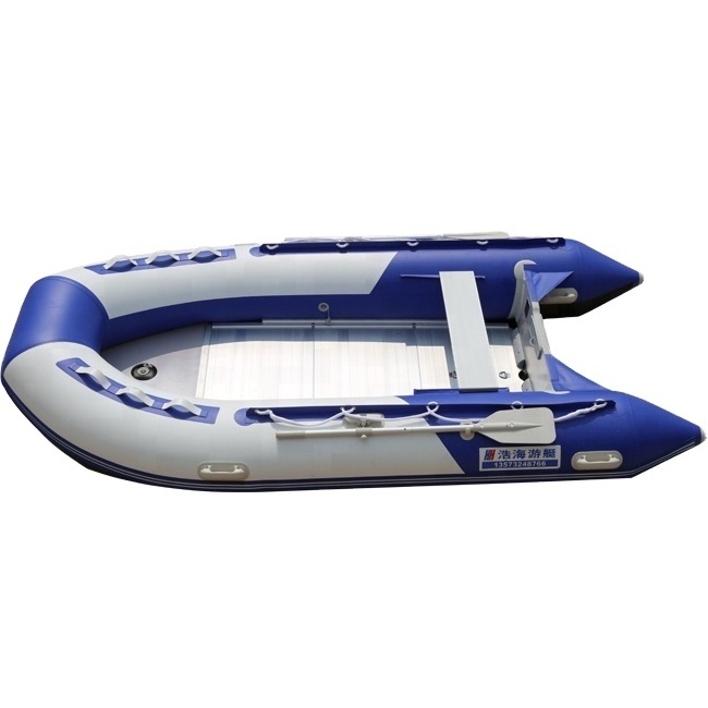 CE 3.6m Aluminum Floor Used Inflatable Folding Fishing Boats for Sale