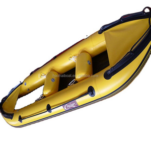 2 persons light pvc inflatable river canoe kayak