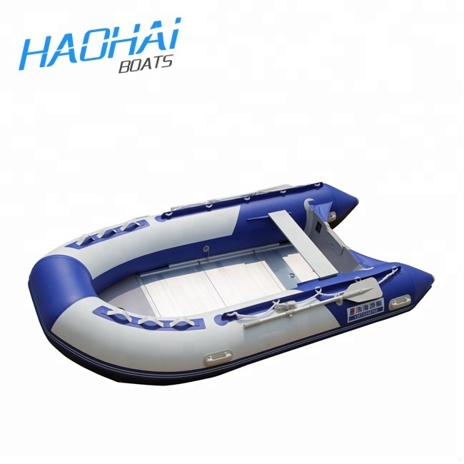 CE 3.6m Aluminum Floor Used Inflatable Folding Fishing Boats for Sale