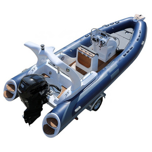 19ft Speed Hypalon RIB 580 Inflatable Rib Boat China Water Sports or Fishing or Fiberglass Customized RIB580B