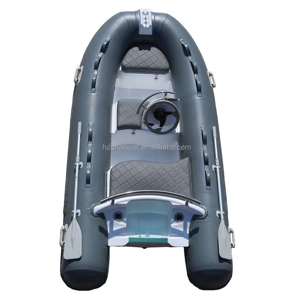 Factory direct CE 11ft RIB330c RIB Boat With Center Console and Seat box for sale