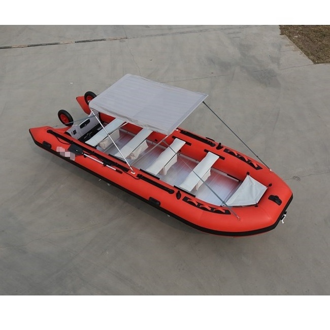 China 8.2ft Mini Fishing Dinghy 3.6m Inflatable Pontoons Rowing Boat