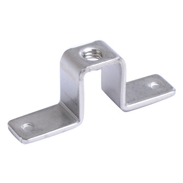 Custom z shaped spring steel galvanized bracket