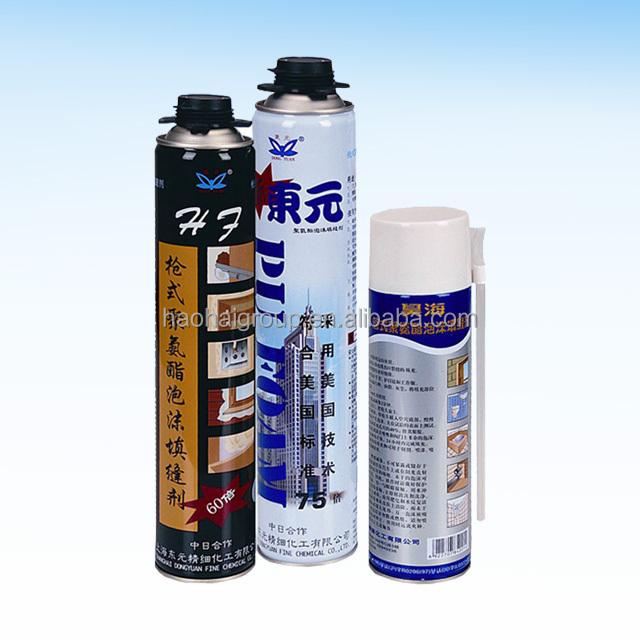 CE Adhesive Sealant Expanding Construction PU Foam Caulk Manufacturer