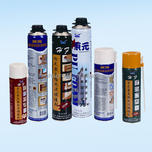 CE Adhesive Sealant Expanding Construction PU Foam Caulk Manufacturer