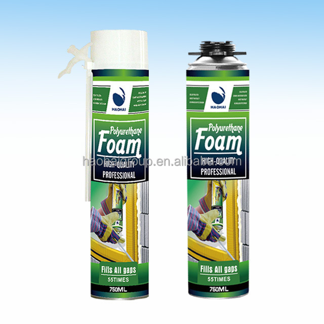 Expanding PU Foam Flexible Spray Sealant Fireproof Construction Insulation