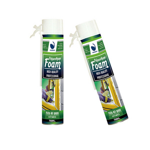 Coloured PU Foam Spray Aerosol Sealant Fireproof Polyurethane Insulation Foam