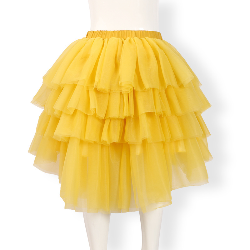 New Custom Color Gauze Skirt Princess Baby Girl Summer Clothes Dress Cute Little Girl Skirt