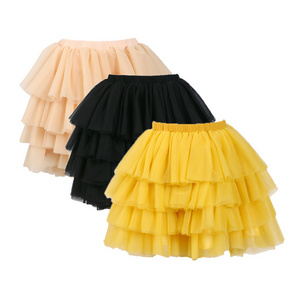 New Custom Color Gauze Skirt Princess Baby Girl Summer Clothes Dress Cute Little Girl Skirt