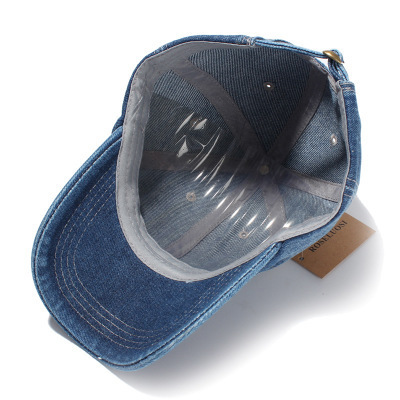 D1058 Women Men Baseball Caps Denim Jeans Snapback Casual Visor Hat