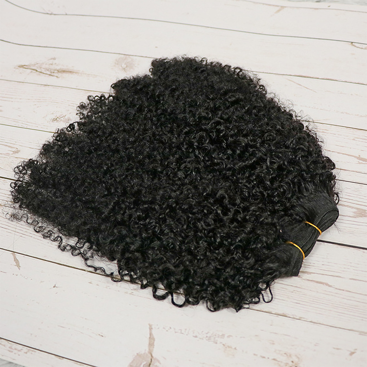 Natural Raw Burmese Kinky Curly Hair Vendors High Quality Burmese Curly Virgin hair