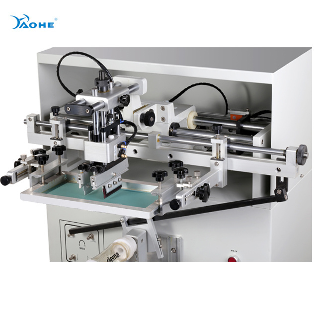 Semi Automatic Bottle Silk Screen Printing Machine / Screen Printing Machine for Bottles