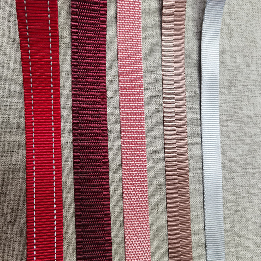 Factory Price 5mm 1 inch Custom High Visible Woven Polypropylene nylon Polyester Tape Reflective Webbing Strap For Pet Collars