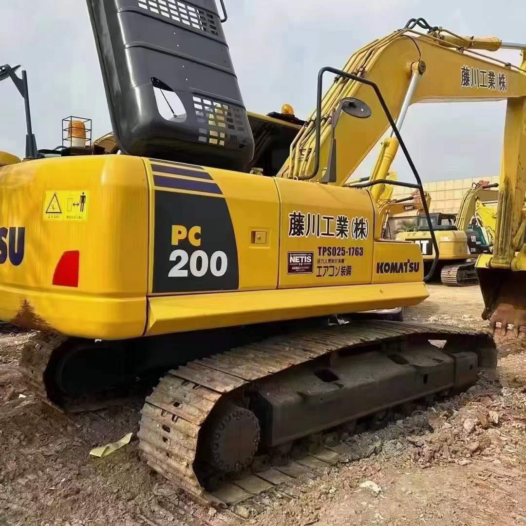 New Arrival Second Hand Pc200-8 Komatsu-20 Ton Crawler Excavator  Used komatsu pc200 Excavator For Sale