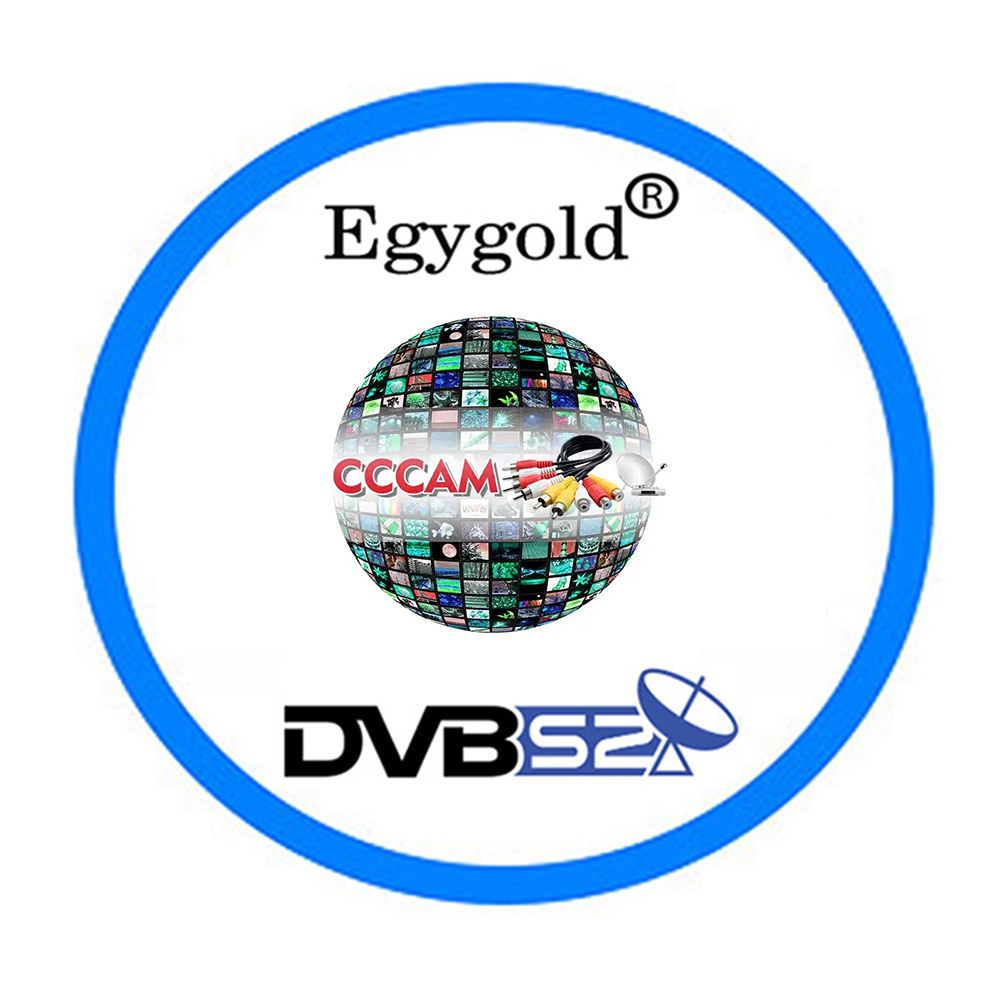 Egygold Cccam Oscam ICam 7 Lines Poland Germany Slovakia UK Italy Austria Europe for Satellite TV Receiver Free Test Cccam Cline