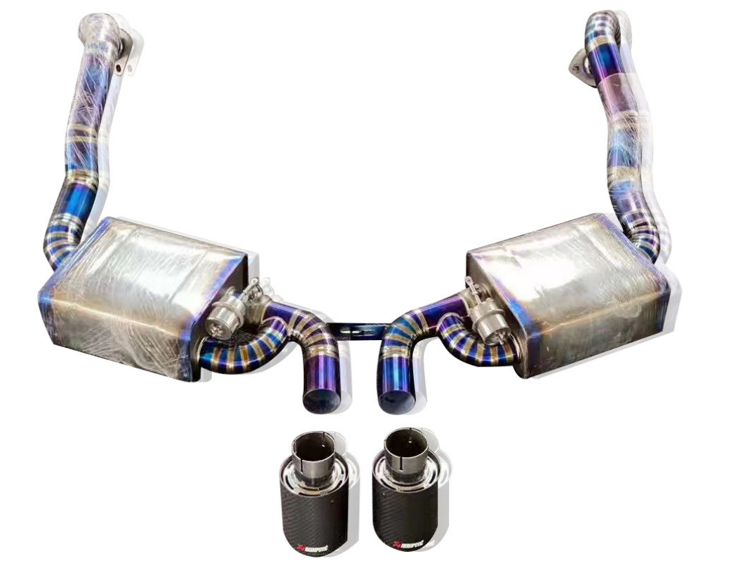 For Porsche Cayman 911 Cayenne Macan  Panamera Stainless steel or titanium alloy  exhaust system