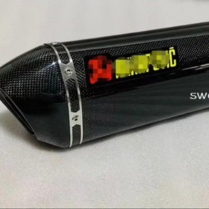 Customized carbon fiber Akrapovic muffler  for motorcycle parts