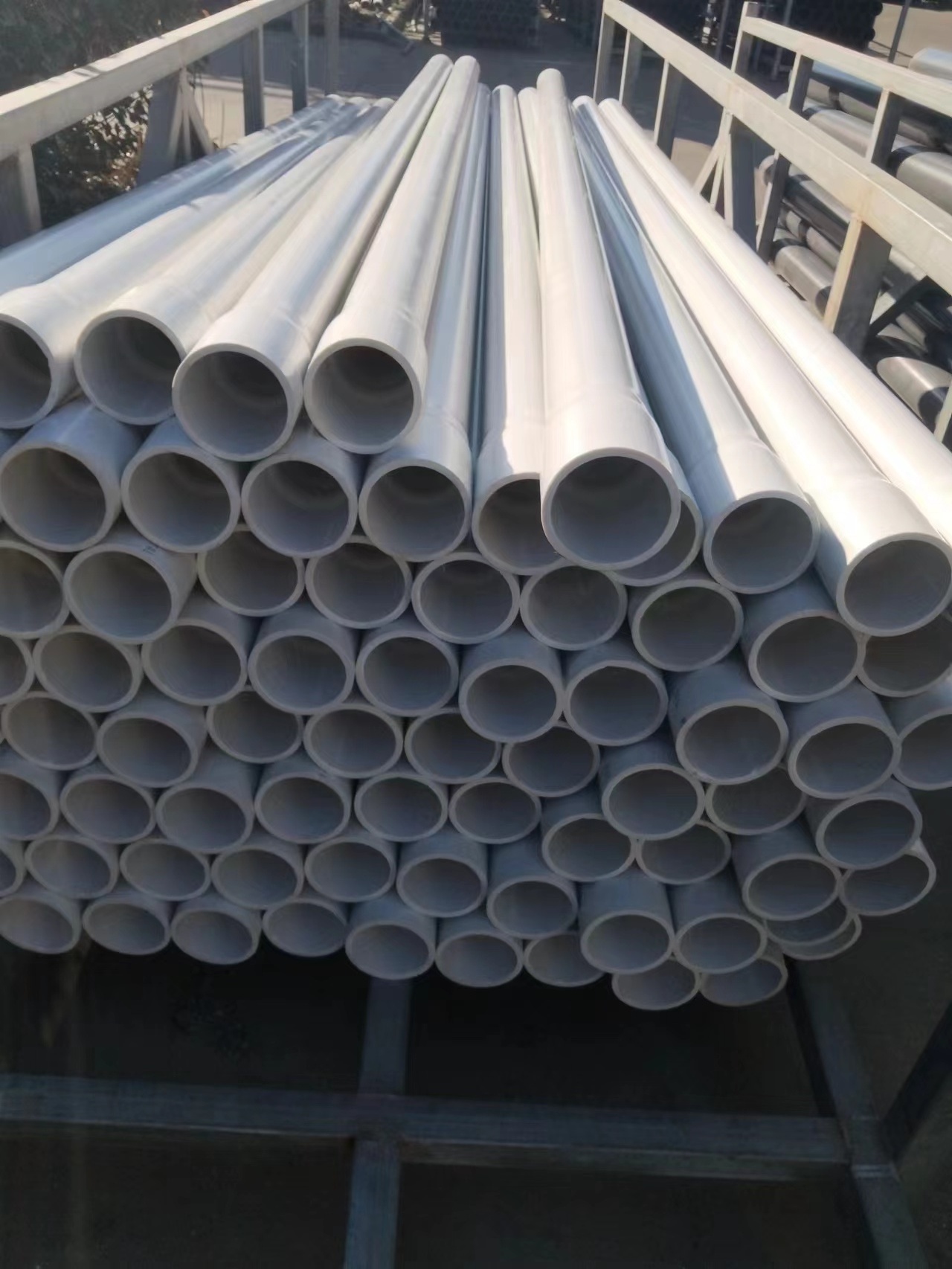 DN100 200 300 400 500 600 800 HDPE double wall corrugated PVC UHMWPE  pipe