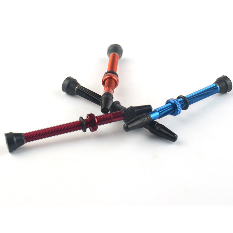 48/54/58/60/62/74/78/94mm MTB Road Bicycle French Presta valve aluminium alloy Bike Tubeless Tire Valve tire valve core