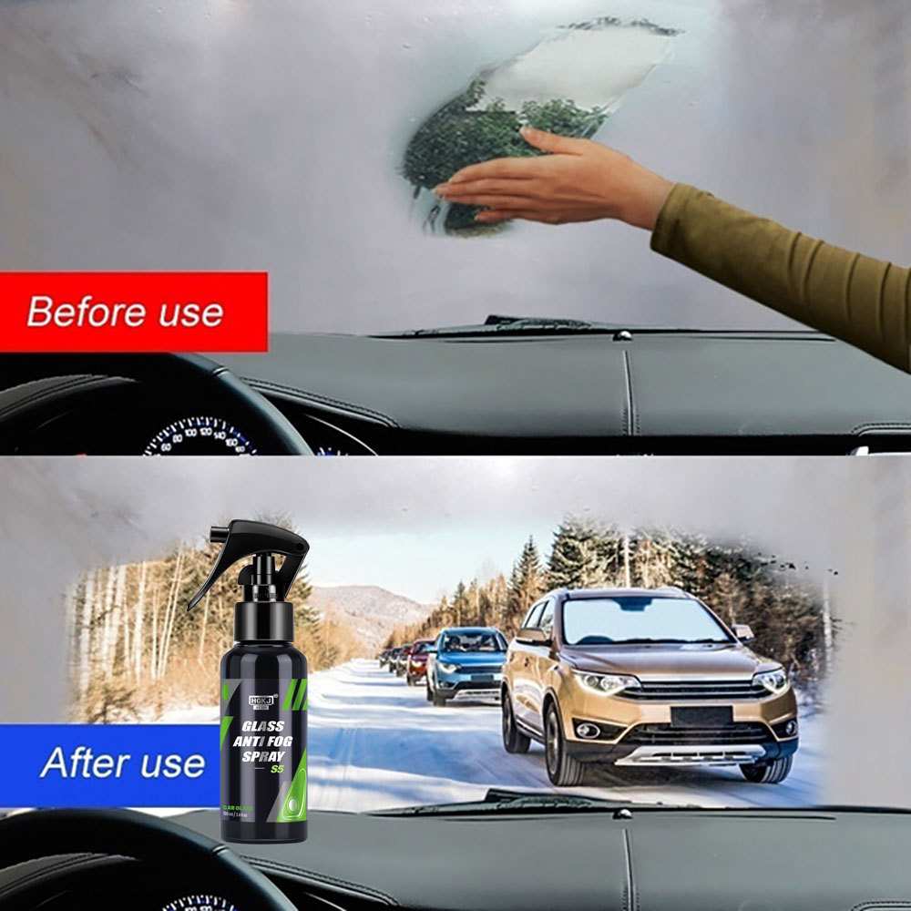 HGKJ S5 Prevent fogging Long Lasting for Car Inside Glass Anti Fog Spray Prevents Fogging Clear Vision Auto Accessories