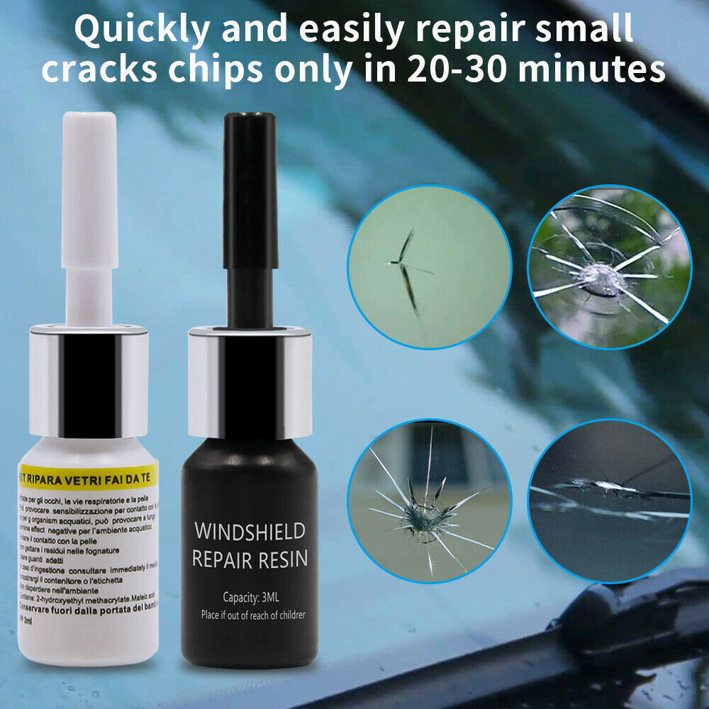 OEM C0199 2pcs car glass repair fluid car windshield repair crack  and scratch repair