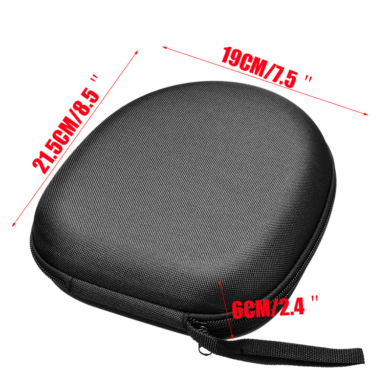 H0070 Hard Headset Headphone Bag Large EVA Headphone Storage Bag Travel Portable storage bag Carrying Case