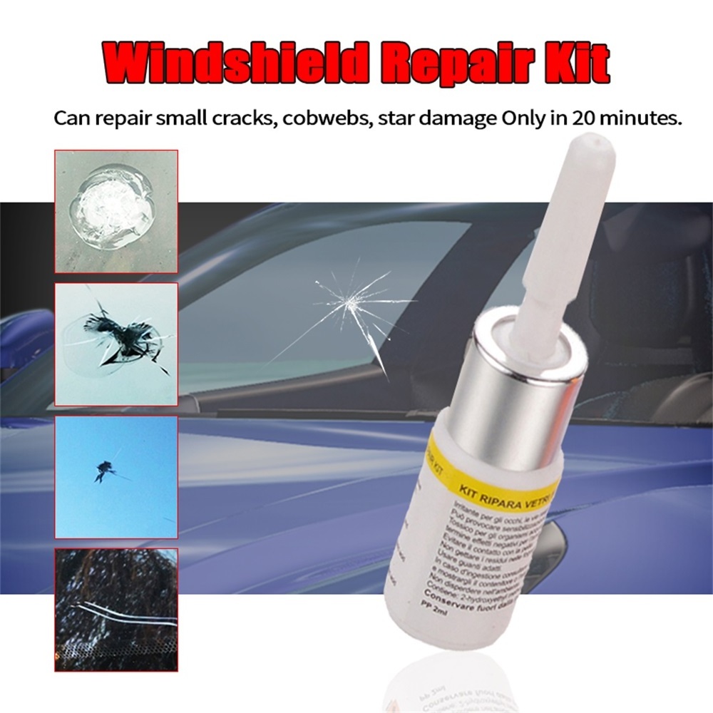 C0786 Windshield Repair Kit Car Window Glass Scratch Crack Restore Repair Tools Car Window Screen Polishing Car Styling