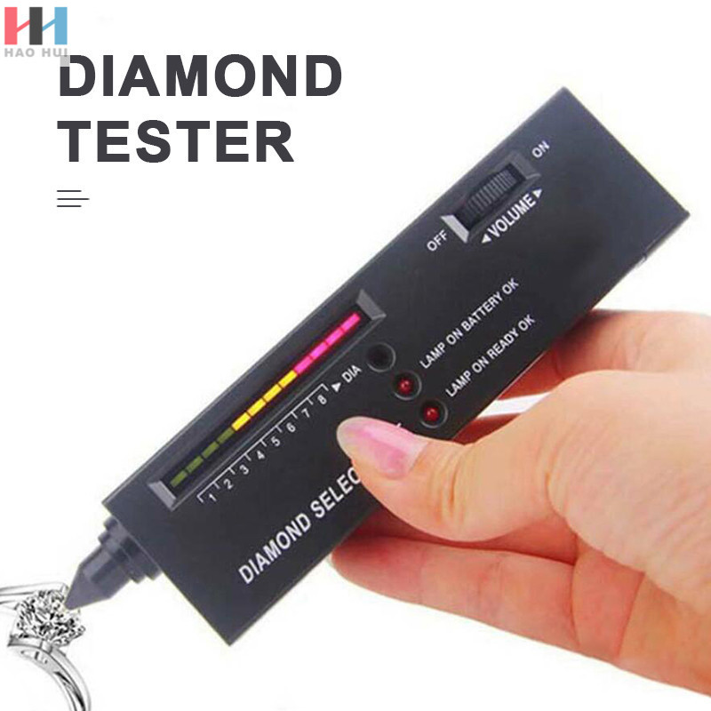 T027 Pro Diamond Jeweler Tool Kit Portable Gemstone Tester Selector Testing Gold Led Digital diamond jewelry tool tester pen