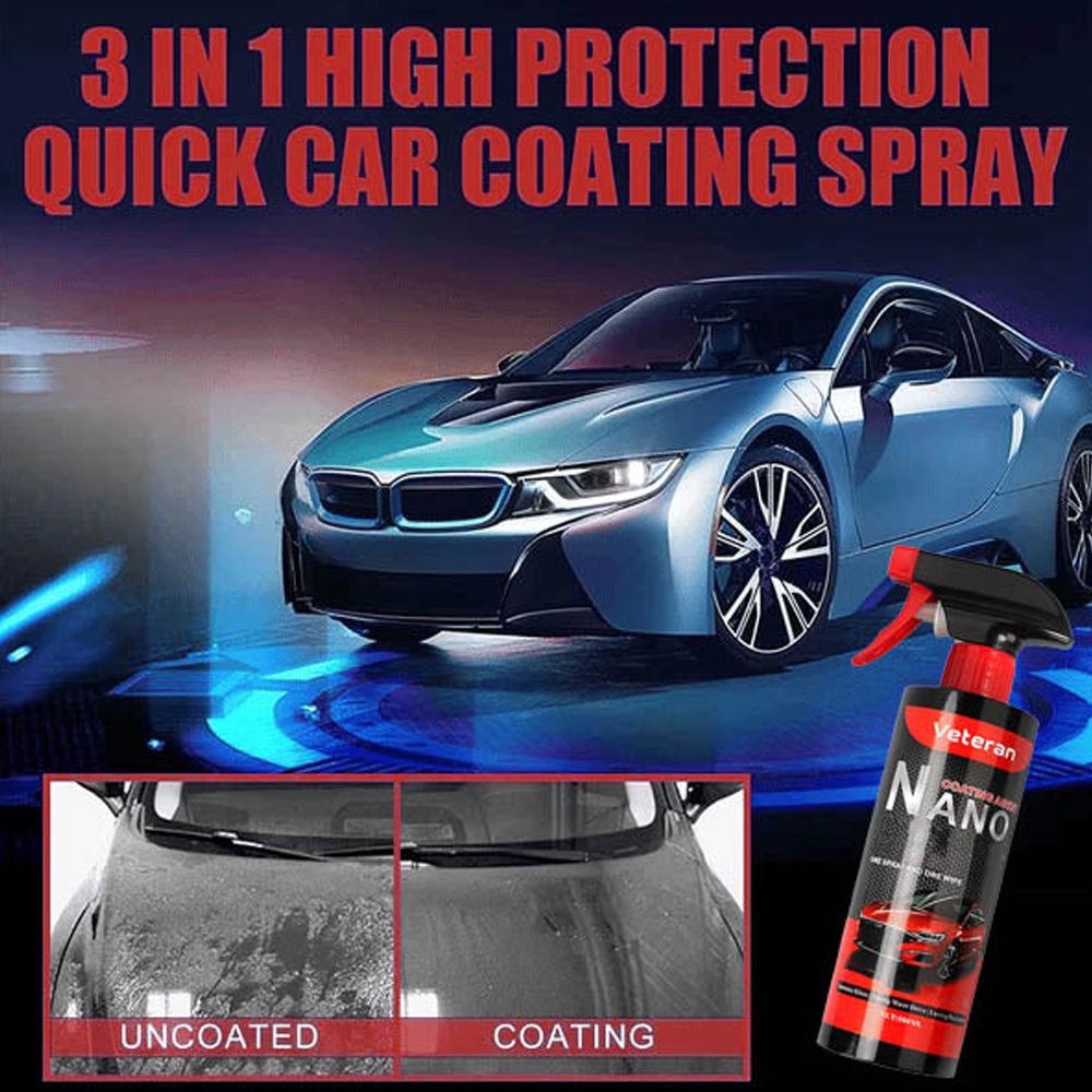 250ml/500ml car ceramic coating/car paint maintenance nano crystal wax/car glaze sealing spray