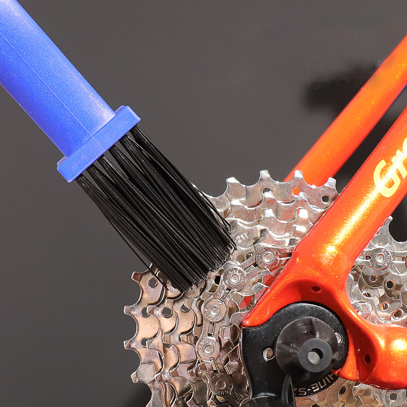 Motorcycle Chain Cleaner Brush Bicycle Chain Degreaser Lube Wheel Cleaning Brush Mountain Bike Cleaning Kit Chain Brush