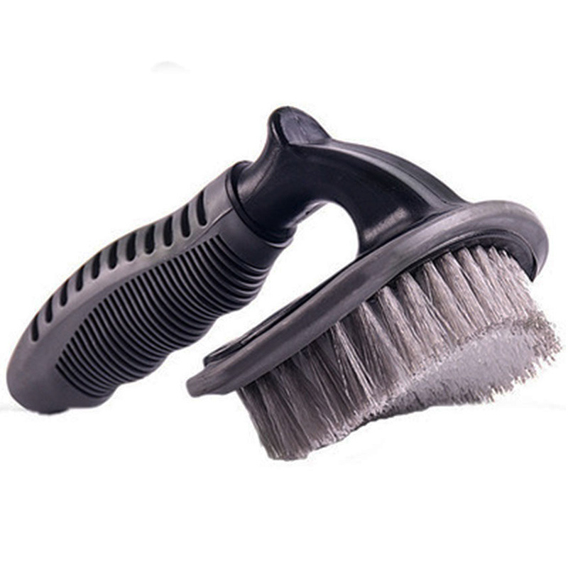 C0943 Wheel Cleaning Brush  Rim Cleaner Motorcycle  Bicycle Tire Brush Washing Tool /Tyres/Rims/Grille/Roof Rack